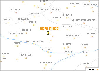 map of Maslovka