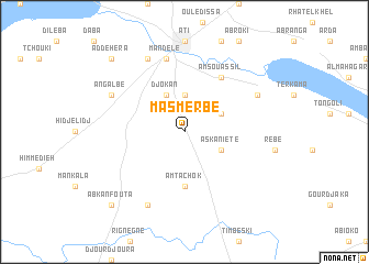 map of Masmerbé