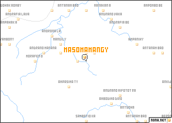 map of Masomamangy
