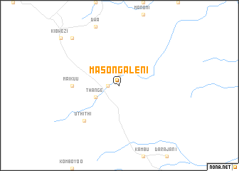 map of Masongaleni