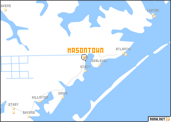 map of Masontown