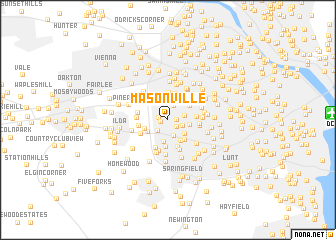 map of Masonville