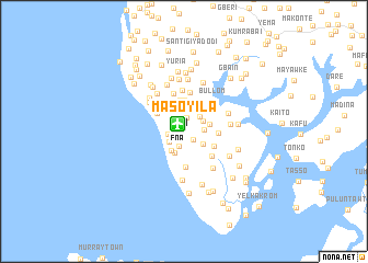 map of Masoyila