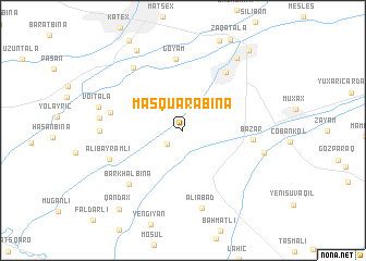 map of Masquarabinǝ