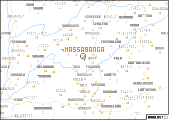 map of Massabanga