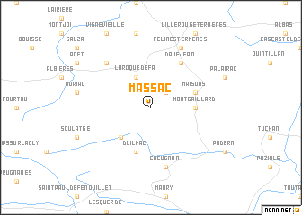 map of Massac