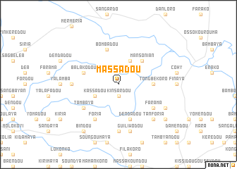 map of Massadou