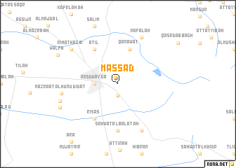 map of Maşşād