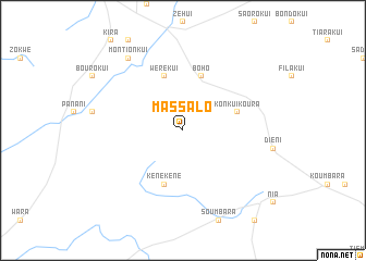 map of Massalo