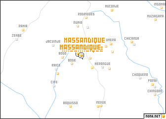 map of Massandique