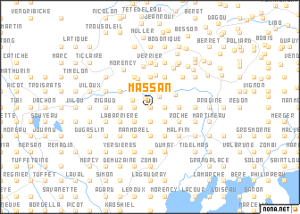 map of Massan