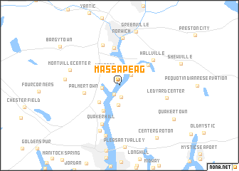 map of Massapeag