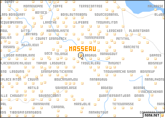 map of Masseau