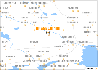 map of Mässelinmaki