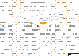 map of Massendorf