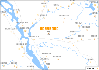 map of Massenga