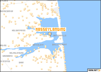 map of Massey Landing