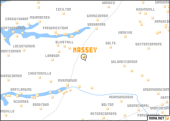 map of Massey