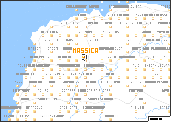 map of Massica