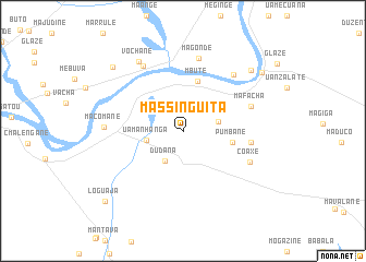 map of Massinguita