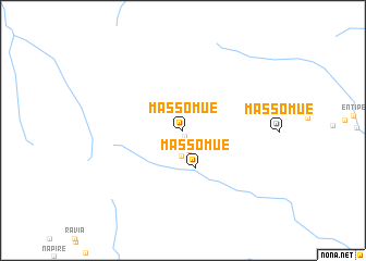 map of Massomue