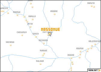 map of Massomue