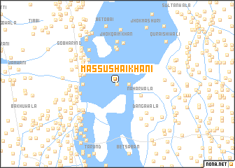 map of Massu Shaikhāni