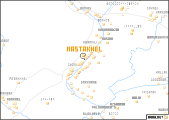 map of Masta Khel