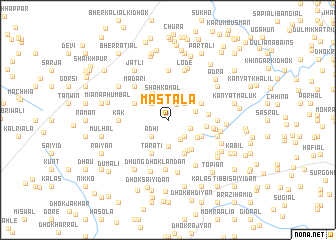 map of Mastāla