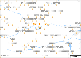 map of Mastenas