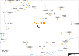 map of Masten