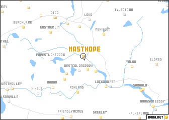 map of Masthope