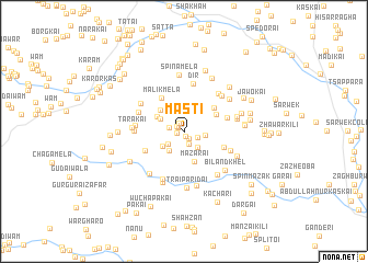 map of Masti