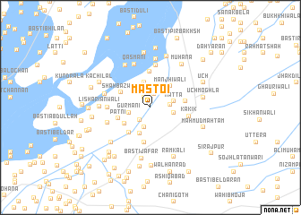 map of Mastoi