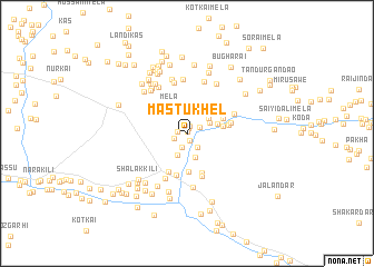 map of Mastu Khel