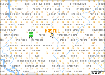 map of Mastul