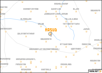 map of Mas‘ūd