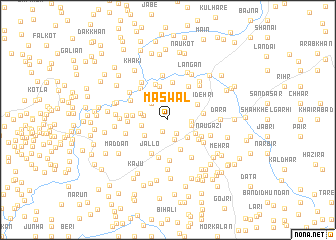 map of Maswāl