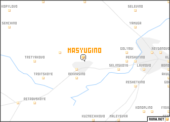 map of Masyugino