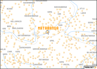 map of Mata Bānda