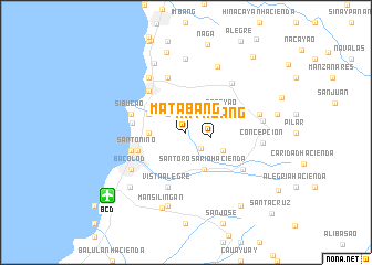 map of Matabang