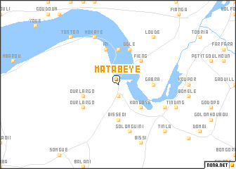 map of Matabeye