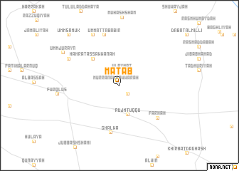 map of Mat‘ab