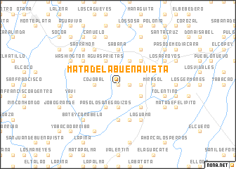 map of Mata de la Buena Vista