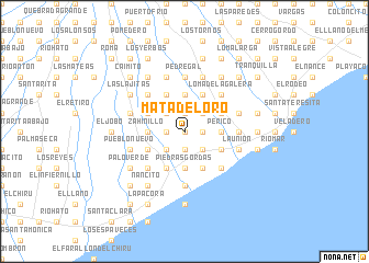 map of Mata de Loro