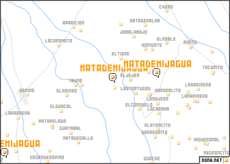 map of Mata de Mijagua