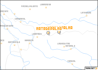 map of Mata de Palma