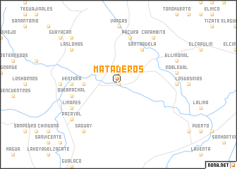 map of Mataderos