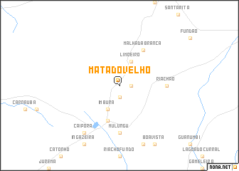 map of Mata do Velho