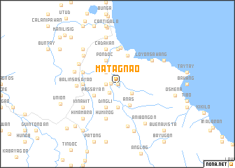 map of Matagnao